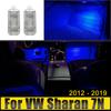 For VW Sharan 7N 2012 2013 2014 2015 2016 2017 2018 2019 LED Car Footwell Lamp Atmosphere Lights Interior Decoration Accessories