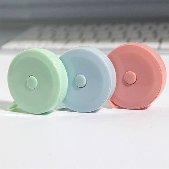 2 м мини-мягкая рулетка, выдвижная двойная шкала, портативная швейная ткань, ткань для похудения, измерительная лента для тела, гибкая линейка