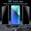 Для Xiaomi Redmi 12 Privacy membrane Anti Spy Screen Protector Privacy Glass Film