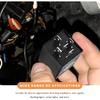 EP27 FL27 LED Electronic Flasher Relay, 5-Pin Flasher Relay Electronic Hazard Warn Indicator, 12V LED Bulbs Blinker Relays for Ranger F150 F250 F350