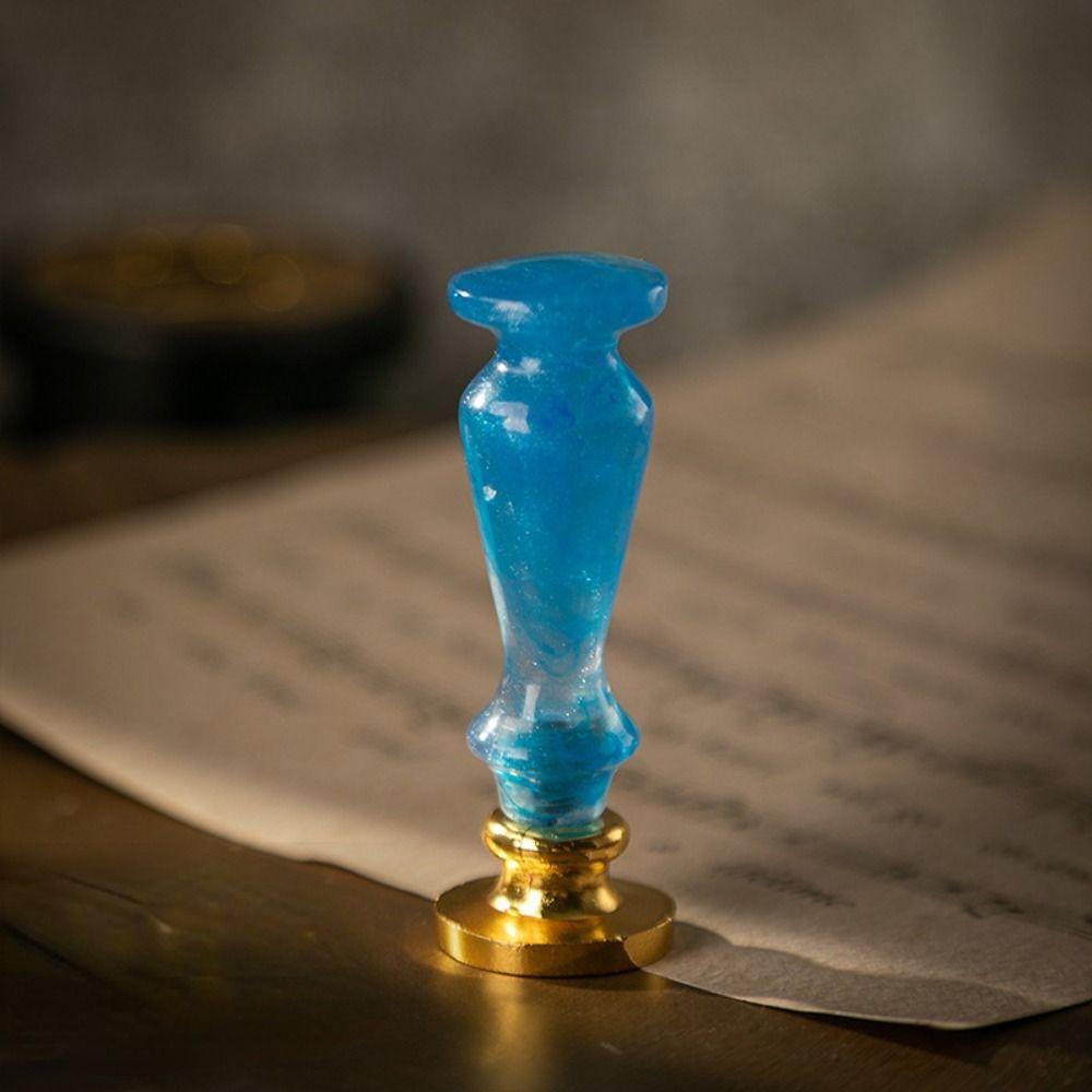 Card Scrapbook Decoration Wax Stamp Accessories Wax Seal Stamp Handle Fire Paint Seal Stamp Handle