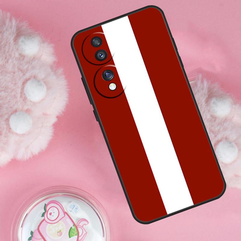 Чехол Флаг Латвии Для Honor Magic 7 5 6 Lite Pro Honor 200 Pro 50 70 90 X9b X9a X8b X8a X8 X9 X9c Обложка