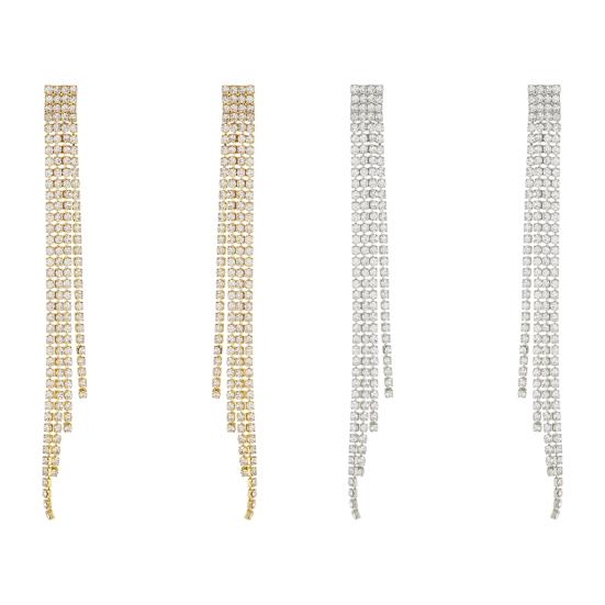 1 пара женских серег с кисточками и цирконием, легкие противоаллергенные серьги, украшения, ювелирные изделия для выпускного вечера, коктейль