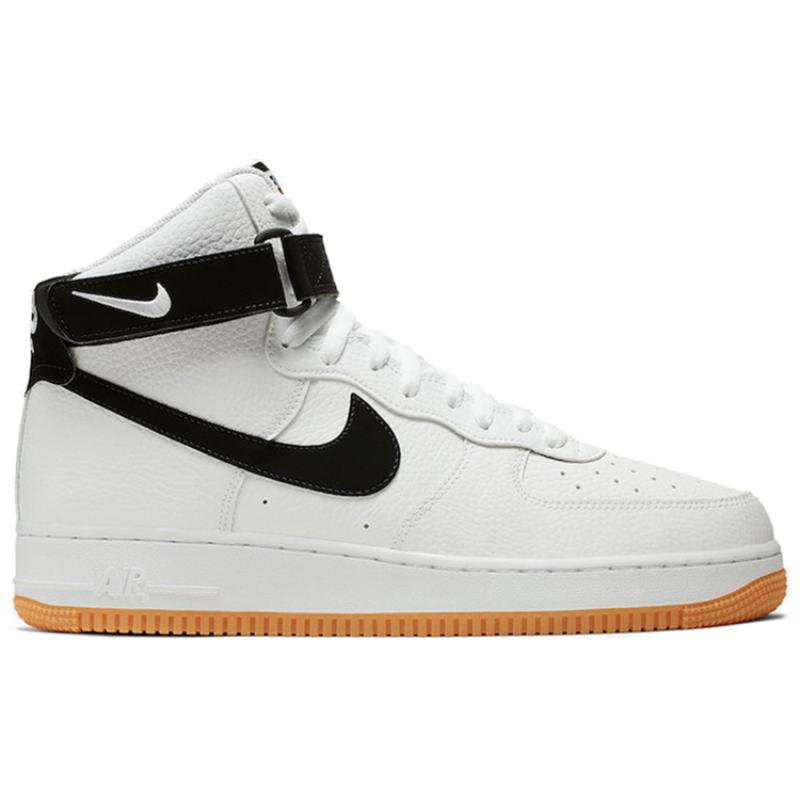 Nike Кроссовки Air Force 1 High '07 Белые с резиновой подошвой AT7653-100
