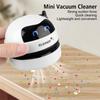 Desk Table Dust Vacuum Handheld Mini Vacuum Cleaner USB Table Sweeper Home Office Desktop Pencil Crumbs Cleaner Vacuum Cleaner