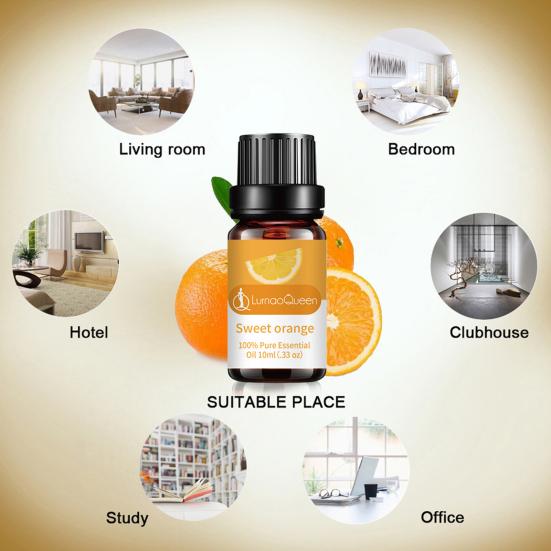 10 мл эфирное масло сладкого апельсина, увлажняющее женское ароматическое масло для ухода за кожей для йоги