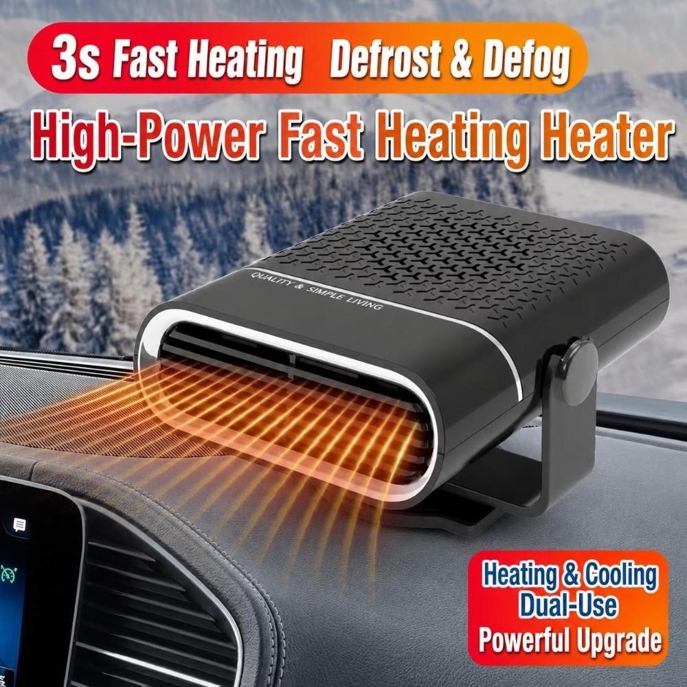 Heating and Fan Modes Vehicle Heater Fan Rapid Heating Windshield Defroster Windshield Defrosting