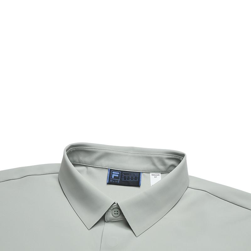 New FILA Polo Shirts Men's Rhythm Gray F11M532112F-GY