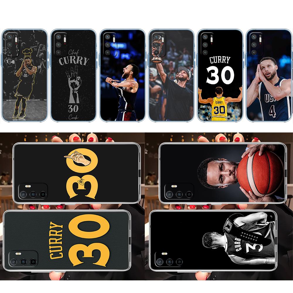 C-Curry Basketball Star Transparent Phone Case for Motorola Moto G7 G8 G9 G84 G85 G73 G24 G15 Z2 Play Power Plus