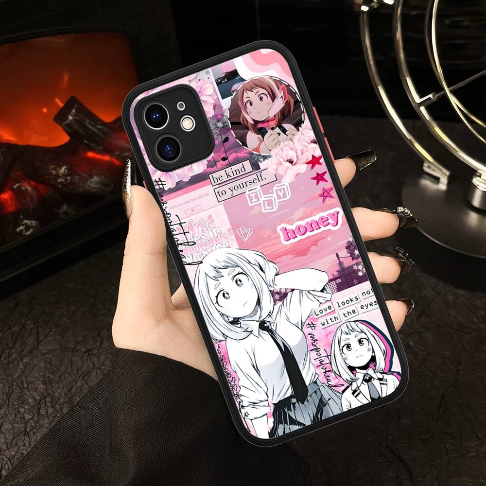 Моя геройская академия Кацуки Бакуго Чехол для телефона My Hero Для IPhone 16 Pro Max Чехол 11 12 13 14 15 Pro Plus X XS MAX Чехол Матовый чехол