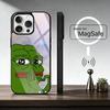 Чехол для телефона P-Pepe the Frog для iPhone17,16,15,14,13,12,11 Plus,Pro Магнитный с беспроводной зарядкой Magsafe
