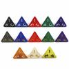 10pcs D4 Dice for DNDgame 4 Sided Game Dice 8 Colors Table Game Polyhedral Dice Set