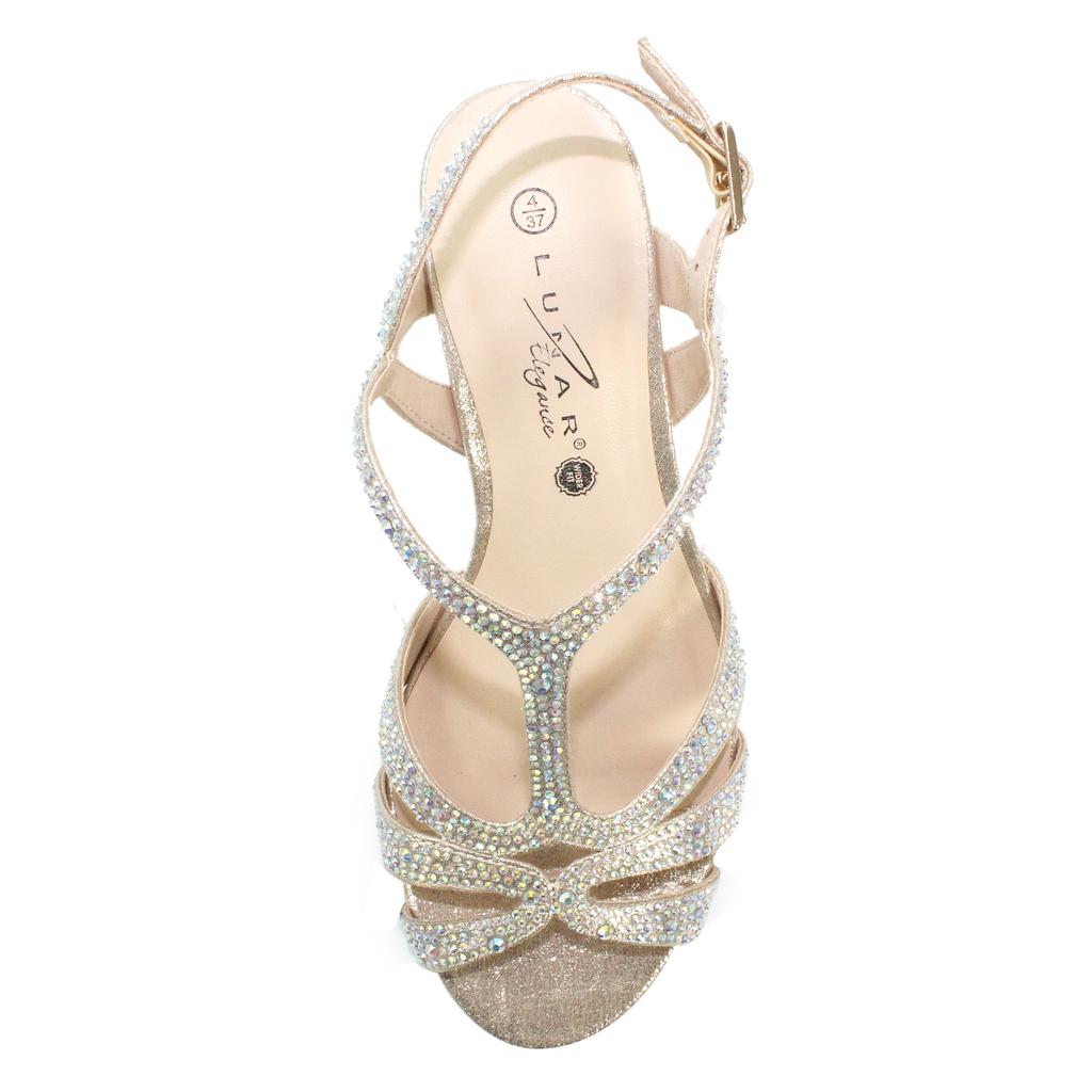 Lunar Womens/Ladies Francie Wide Sandals