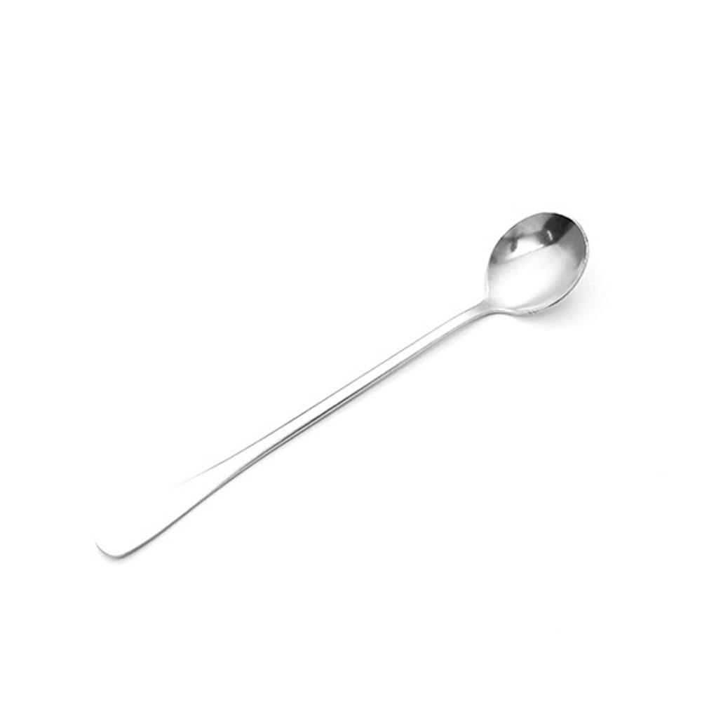 Korean Spoon Stainless Steel Exquisite Long Handle Spoon Soup Kitchenware Dessert Spoon Kitchen Tableware Akcesoria Kuchenne