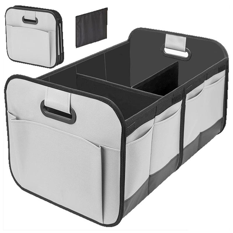 Car organizer trunk storage box Oxford cloth material storage box large capacity foldable Collapsible Cargo Storage Tools