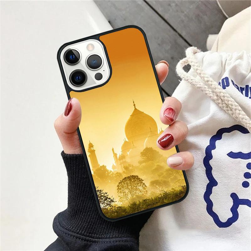 Taj Mahal India Mausoleum Phone Case For iPhone 17 Air 15 16 Cover  11 13 14 Pro Max 12 Plus Max Fundas