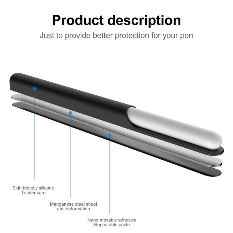 HdoorLink Клейкие пеналы для Apple Pencil Pro 3 2 1 Держатель для Apple Pencil Чехол для iPad Pencil Чехол для планшета Чехол-конверт для стилуса с сенсорным экраном Держатель для стилуса