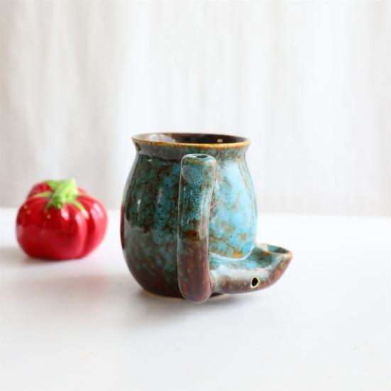 Керамическая кружка с уникальной глазурью Yousheng, чашка в форме кофейника Wake and Bake с эргономичной ручкой, оригинальные подарки для любителей кофе, пекарей