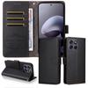 Case for Moto G67 5G - Leather/PU, Black, With Card Holder