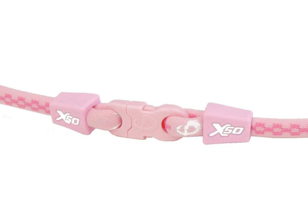 Ожерелье Phiten RAKUWA Neck X50 Розовое 55 см