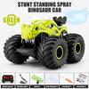 Dinosaur Spray Remote Control Car Light Music Stunt Remote Control Off-road Vehicle Remote Control Children's Toy Car