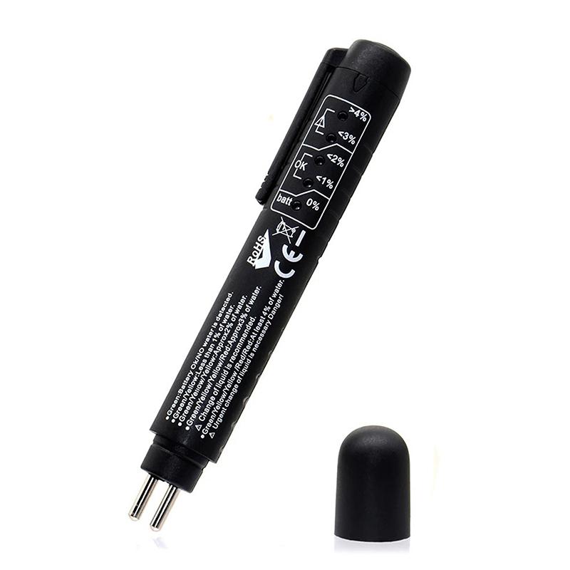 Automotive Brake Fluid Brake Oil Testing Pen Vehicle Brake Fluid Tester Oil Quality Test Display Pen Automotive Testing Tools