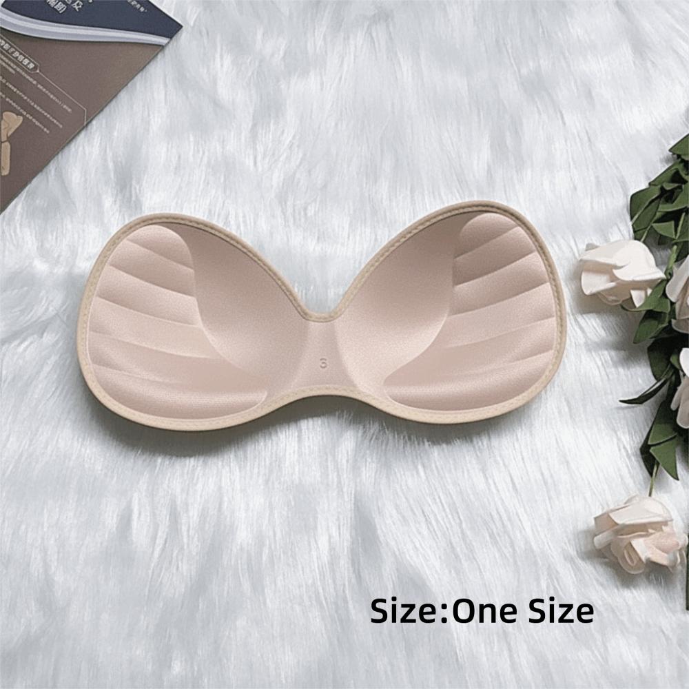 Thick Push Up Bra Pads Breathable Sponge Padded High Quality One-piece Chest Pad  Women