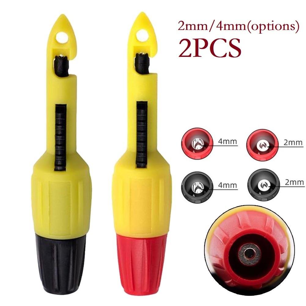 2X Insulation Wire Piercing Puncture Probe Test Hook Clip with Socket Car Repair