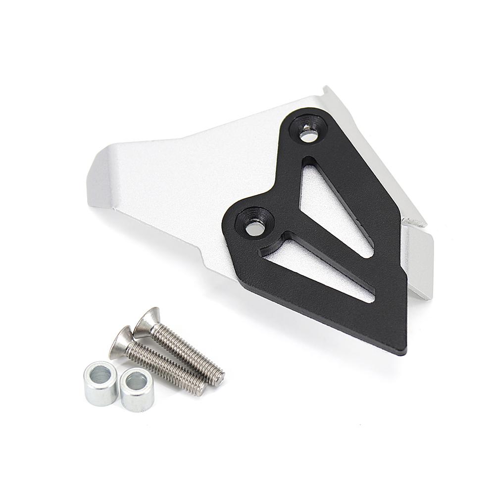 New Black Titanium Left Right Heel Guard Foot Peg Bracket Rear Set Fits For BMW F650GS F700GS F 650 700 GS F800GS F 800 GS ADV