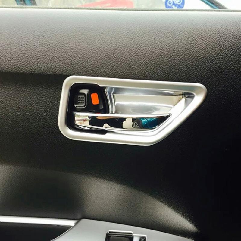 Накладка на ручку внутренней двери, ABS, хромированная, для Suzuki Vitara 2 II 2015 2016 2017 2018, Автостайлинг, Автоаксессуары