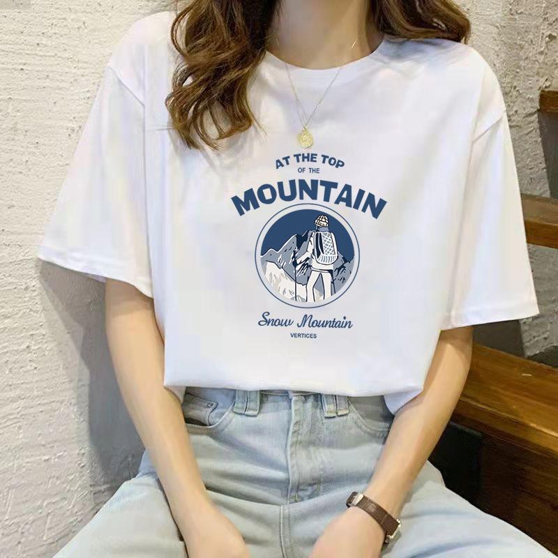 VEZFAA Женские модные повседневные летние весенние блузки и рубашки с круглым вырезом с короткими рукавами