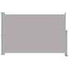 vidaXL Einziehbare Seitenmarkise 160x300 cm Grau