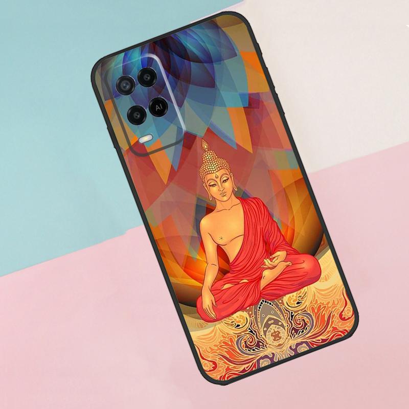 Buddha Budha For Oppo A40 A60 A80 A18 A38 A58 A78 A98 A79 A16 A76 A96 A15 A74 A94 A54 A77 A17 Phone Case