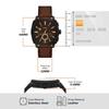 Мужские наручные часы Fossil FS6101 Коричневые