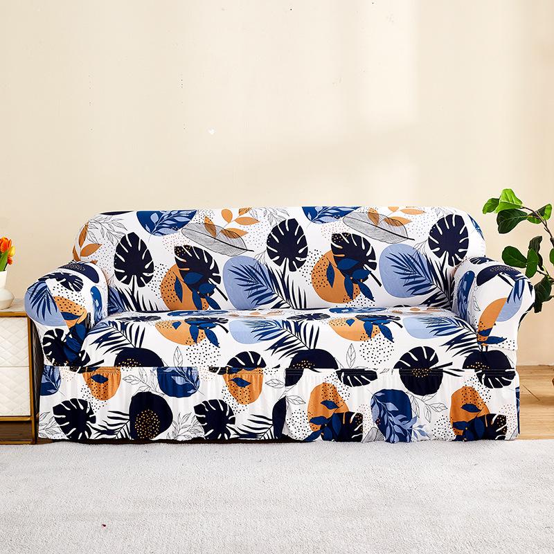 Новый Чехол для Дивана Цельный Эластичный Универсальный Чехол Двухместный Универсальный Защита от Царапин Кошек и Пыли Диван Все Включено Чехол