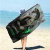 Personalized Hairy Pawter Magic Night Beach Towel Microfiber Beach Towel Thin Absorbent for Beach Swimming Yoga Bath Sports. 0910389