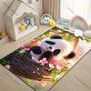 Новый мультяшный ковер, ковер на тему панды для гостиной, спальни, офиса, большой площади, ковер, ковер, устойчивый к пятнам, быстрая доставка
