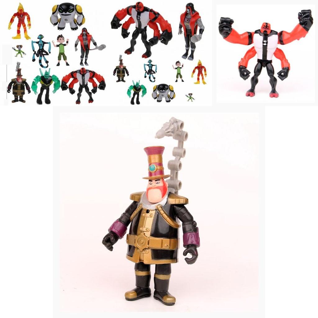 Классические фигурки персонажей Бен 10 Идеально подходят для украшения тортов или в качестве коллекционных подарков Набор