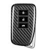 Чехол для ключа Lexus, чехол для ключа NX IS RX LX серии GS10, серии RC10 GS250 GS300h, чехол для дистанционного ключа Lexus класса люкс [T-carbon] и т. д.. Ультралегкий (Серебряный