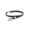 Trendy Womens Faux Leather Belt With Water Diamond Embellishments For Jeans And Lounge Wear