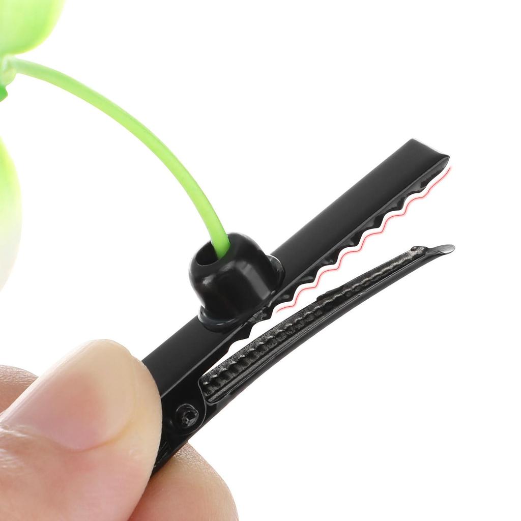DECHOUS Set of Bean Sprout Hair Bean Sprout Style Hair Soft PE Metal Stylish Headbands and Hat Accessories Women's 10-Piece Clips, Ornaments,