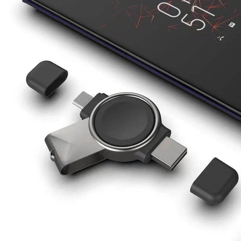 Быстрая магнитная зарядка для Galaxy Watch 6/5Pro/5/4/3 Active 1 2 Зарядка 40/42/44/46 мм Часовой блок питания