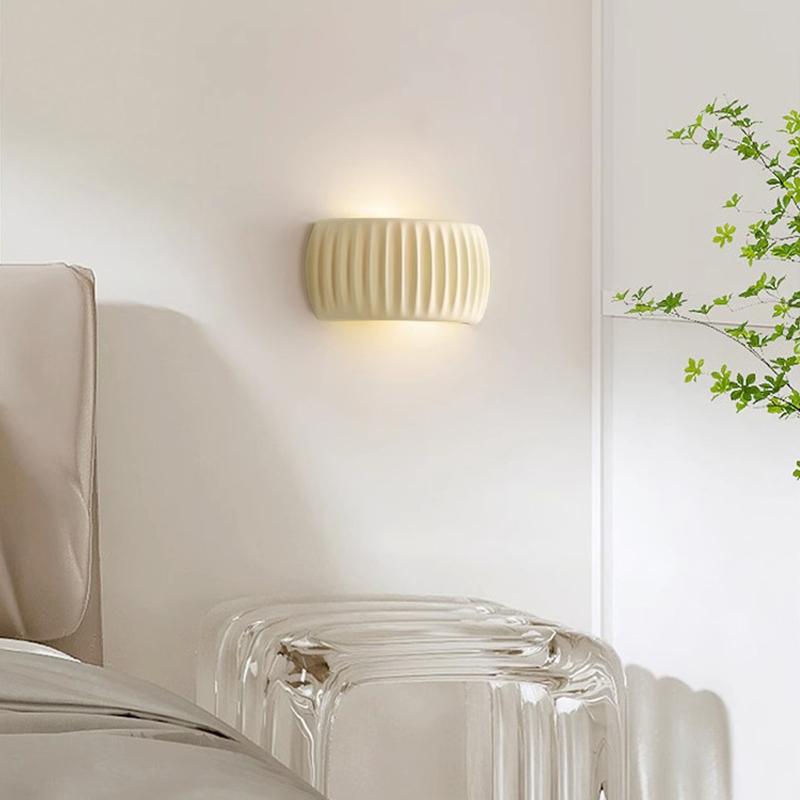 Настенный светильник для спальни, гостиной, домашнего декора, лампа 110 В, 220 В, современная смола, ресторан, внутренний коридор, крыльцо, прикроватные настенные светильники