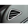 Для Chevrolet Malibu 16-21 Серебристая Сталь Внутренняя Левая и Правая Накладка на Дефлектор Воздуховода Кондиционера