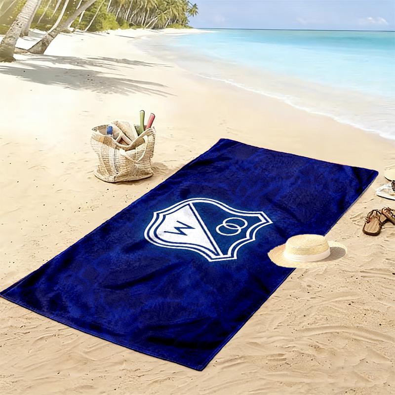 Millonarios FC Print Beach Towel, Large Soft Quick Dry Towel for Beach Camping Swimming