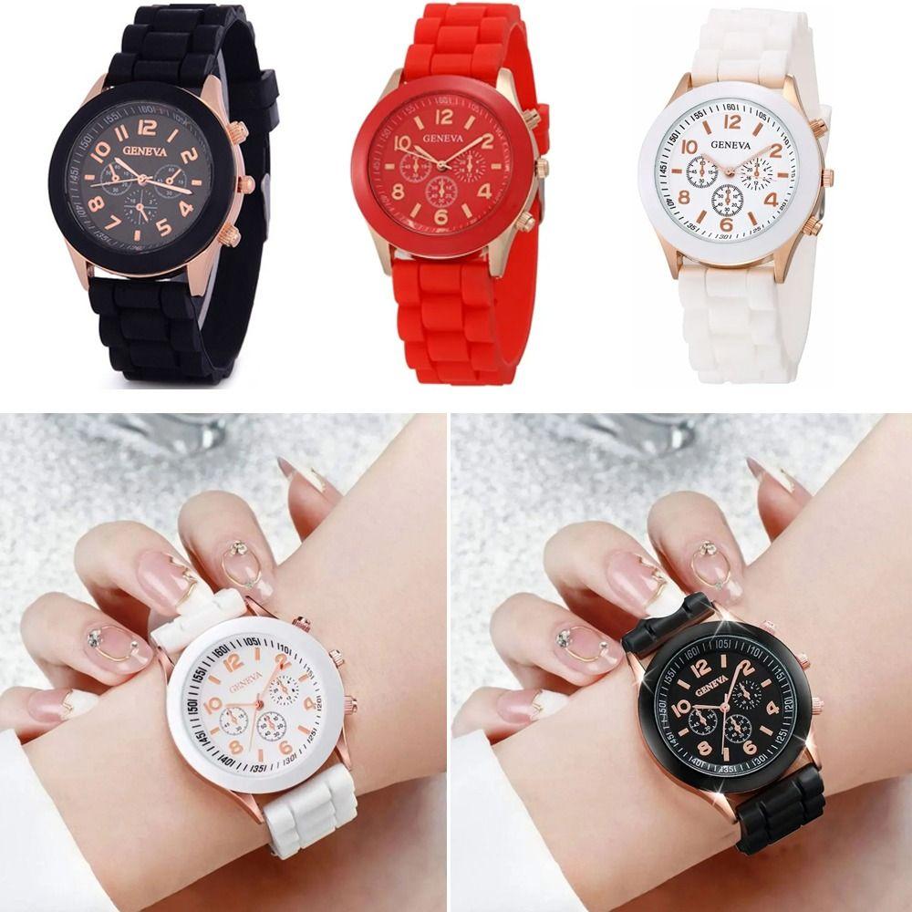 Электронные часы с силиконовым ремешком, повседневные наручные часы, новые кварцевые наручные часы
