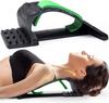 4-Level Adjustable Back Stretcher Back Massager Lumbar Cervical Spine Support Fitness Equipment For Relax Muscle Running Yoga