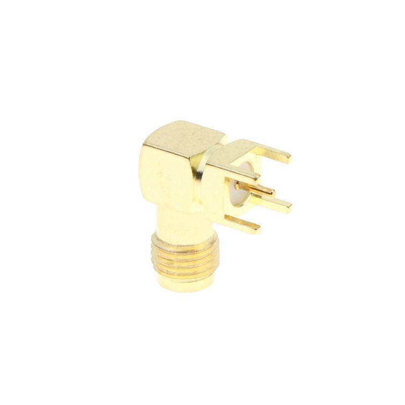 10/20Pcs Sma-Kwe Angled Sma Rf Connector Socket 90-Degree Angled Four-Pin Sma Female Connector W External Thread Internal Bore