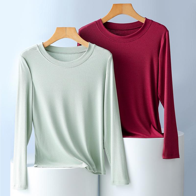 Корейский облегающий свитер с высоким эластичным плетением из хлопка с длинным рукавом и полуводолазкой для женщин - весенний выпуск