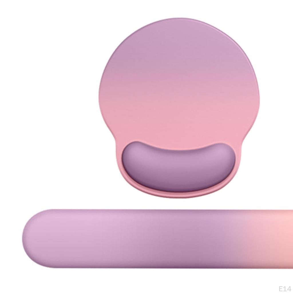 Коврик для мыши с поддержкой запястья, игровая подушка, эргономичная подставка для клавиатуры, коврик для офиса, дома